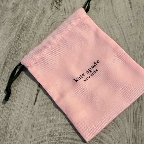 kate spade Accessories - Kate Spade - Small Pink Dust Bag